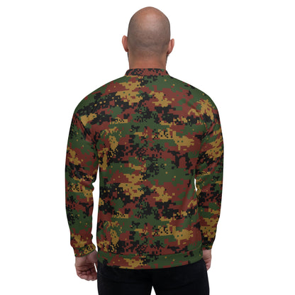 Myanmar Digital Tatmadaw CAMO Bomber Jacket - Jackets