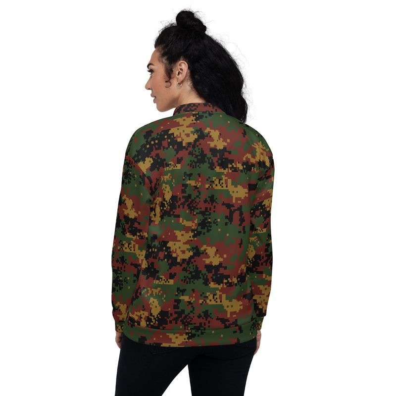 Digital Myanmar Tatmadaw CAMO Bomber Jacket