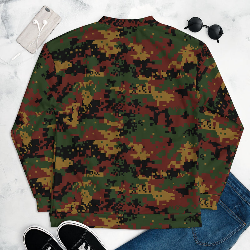 Digital Myanmar Tatmadaw CAMO Bomber Jacket