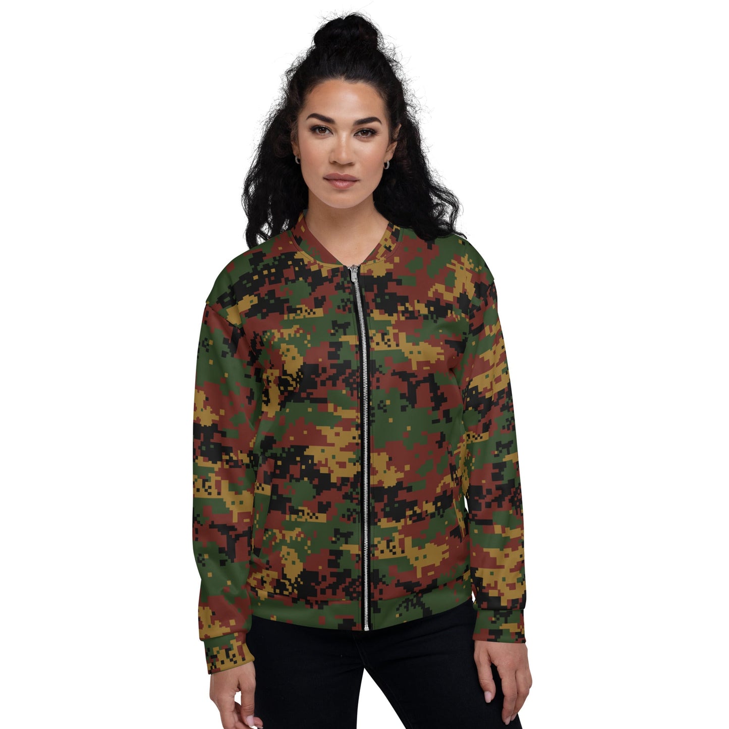 Myanmar Digital Tatmadaw CAMO Bomber Jacket - Jackets