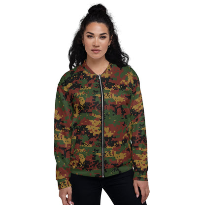 Myanmar Digital Tatmadaw CAMO Bomber Jacket - Jackets