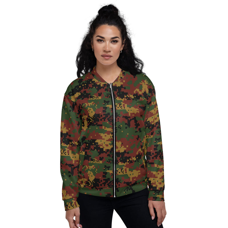 Digital Myanmar Tatmadaw CAMO Bomber Jacket