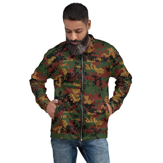 Myanmar Digital Tatmadaw CAMO Bomber Jacket - Jackets