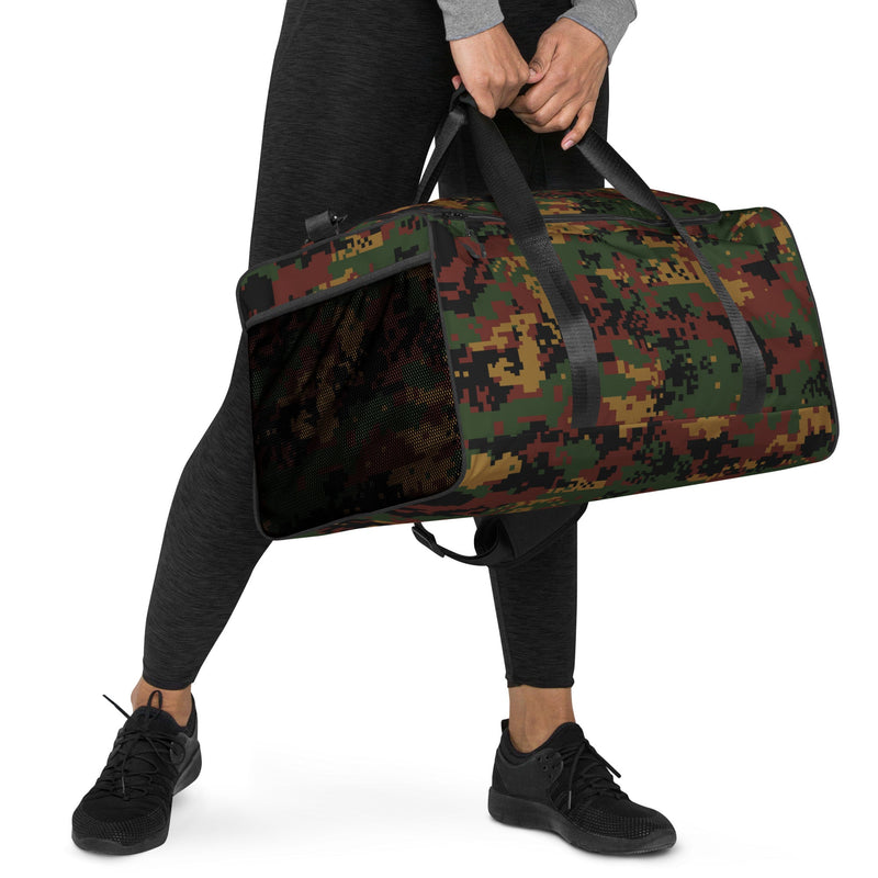Digital Myanmar Tatmadaw CAMO Duffle Bag