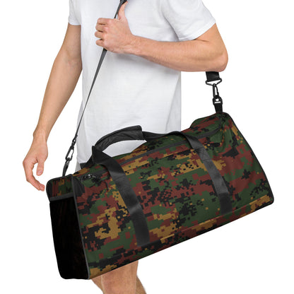 Myanmar Digital Tatmadaw CAMO Duffle bag Bags