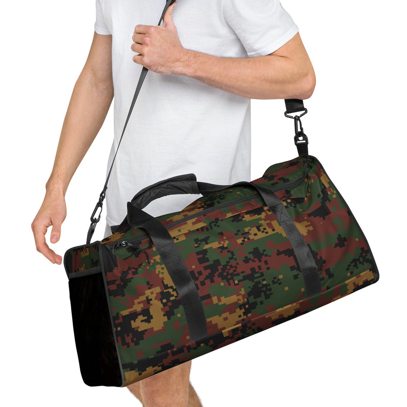 Digital Myanmar Tatmadaw CAMO Duffle Bag