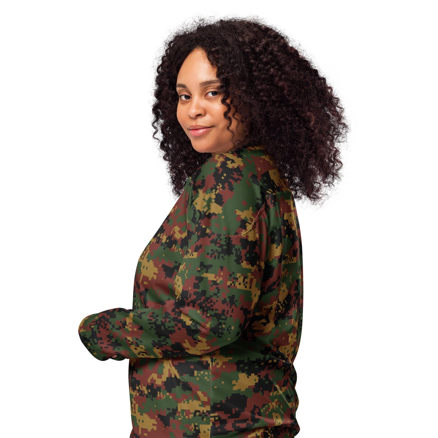 Myanmar Digital Tatmadaw CAMO hockey fan jersey - Hockey Jerseys