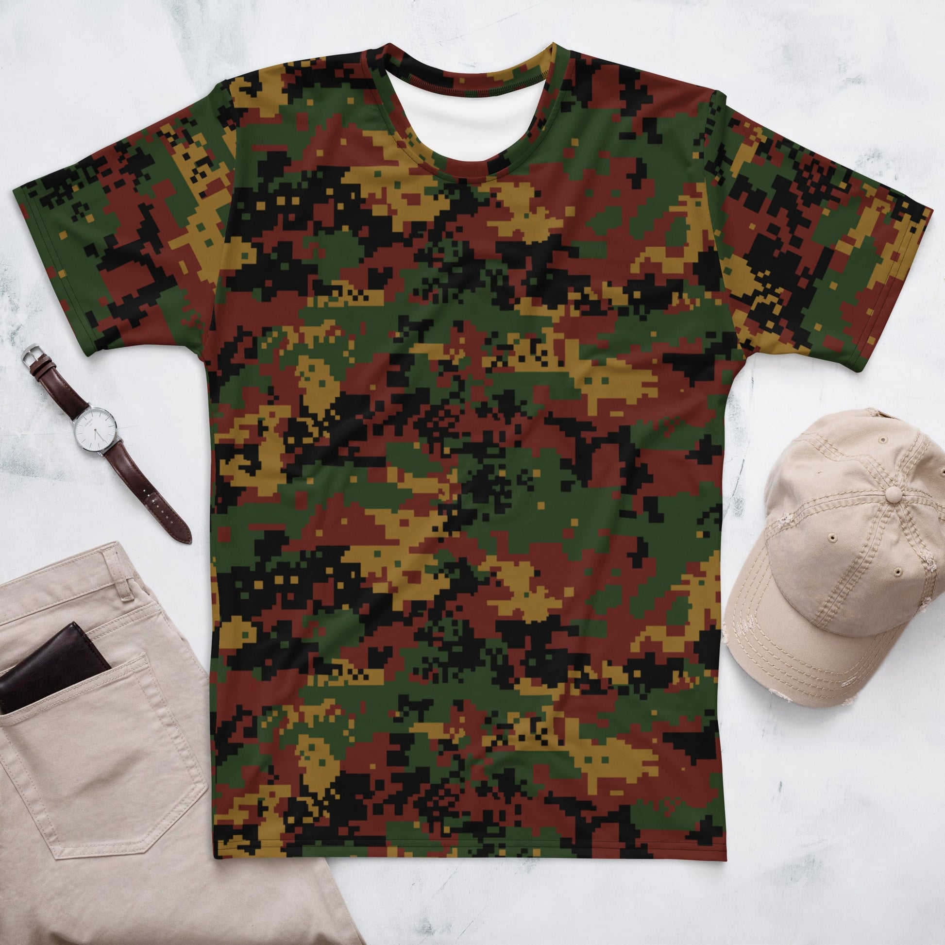 Myanmar Digital Tatmadaw CAMO Mens t shirt XS T Shirts