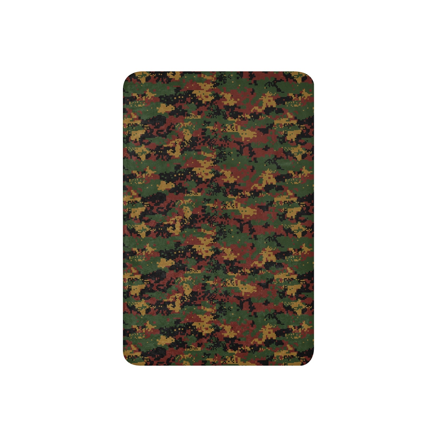 Myanmar Digital Tatmadaw CAMO Sherpa blanket - Blankets