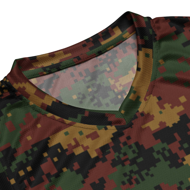 Digital Myanmar Tatmadaw CAMO Unisex Basketball Jersey
