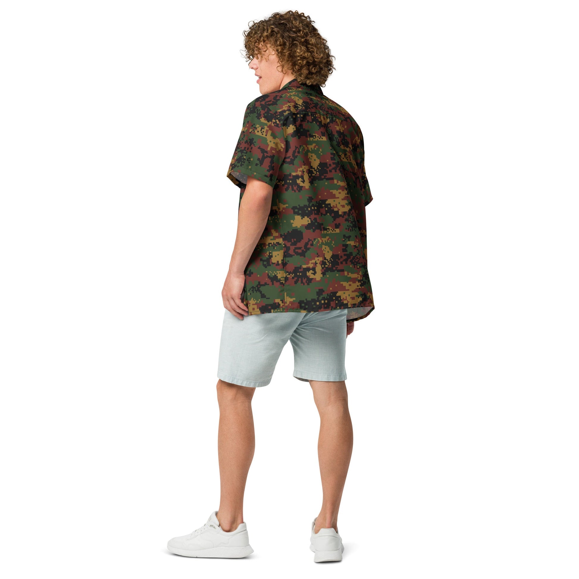 Myanmar Digital Tatmadaw CAMO Unisex button shirt - Button Shirts