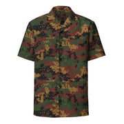 Digital Myanmar Tatmadaw CAMO Unisex Short-Sleeve Button Shirt - Button-Up
