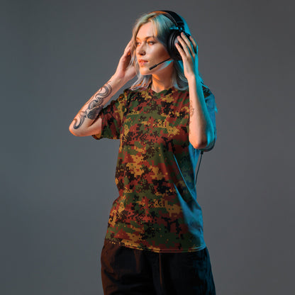 Myanmar Digital Tatmadaw CAMO unisex sports jersey - Sports Jerseys