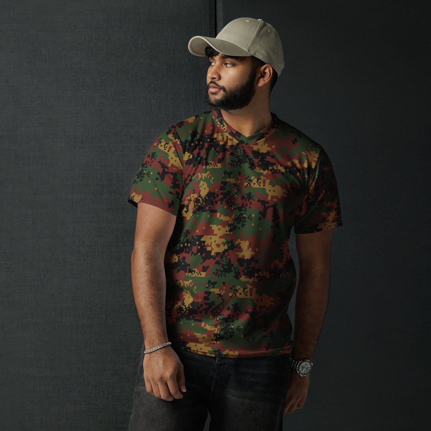 Myanmar Digital Tatmadaw CAMO unisex sports jersey - Sports Jerseys