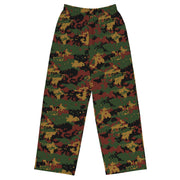Digital Myanmar Tatmadaw CAMO Unisex Wide-Leg Leisure Pants - 2XS - Pant
