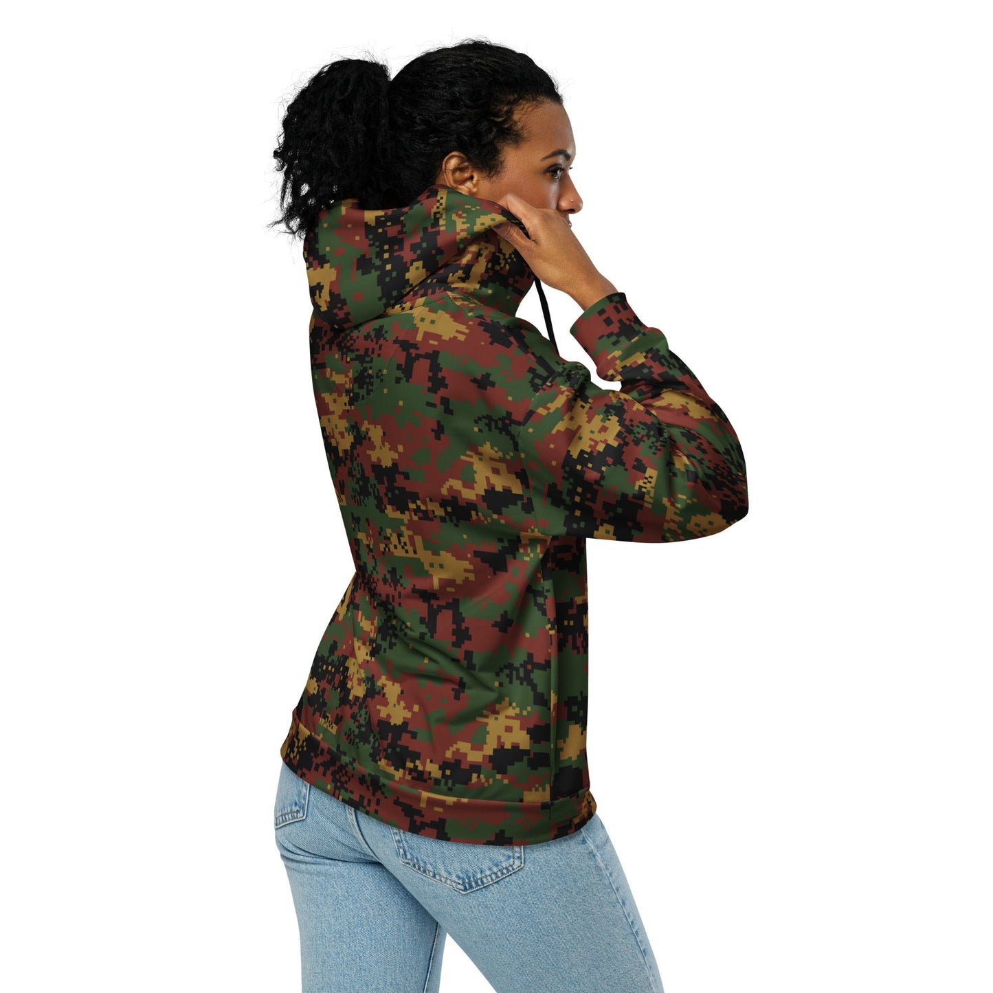 Myanmar Digital Tatmadaw CAMO Unisex zip hoodie - Zip Hoodies
