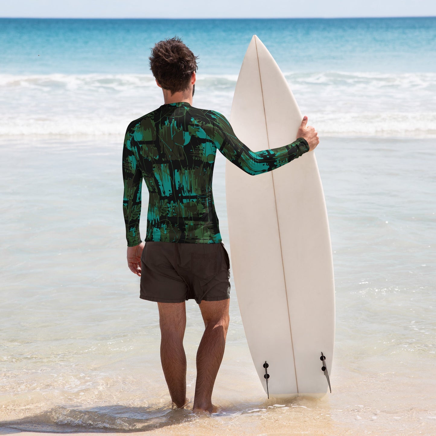 NEO Jungle CAMO Mens Long-Sleeve Rash Guard