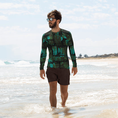 NEO Jungle CAMO Mens Long-Sleeve Rash Guard - XS