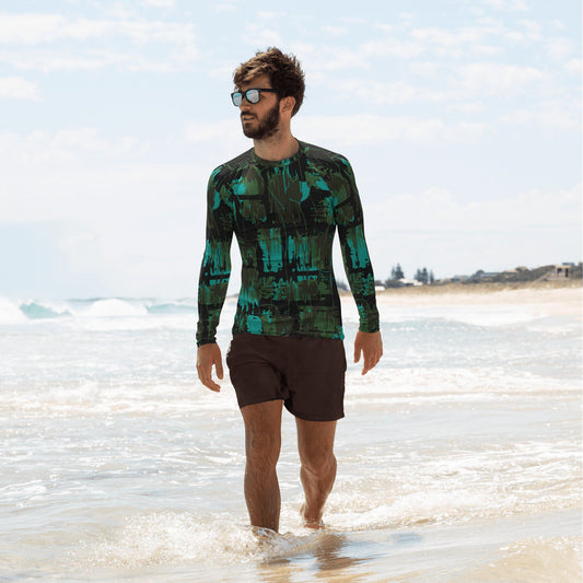 NEO Jungle CAMO Mens Long-sleeve Rash Guard - XS - Guards