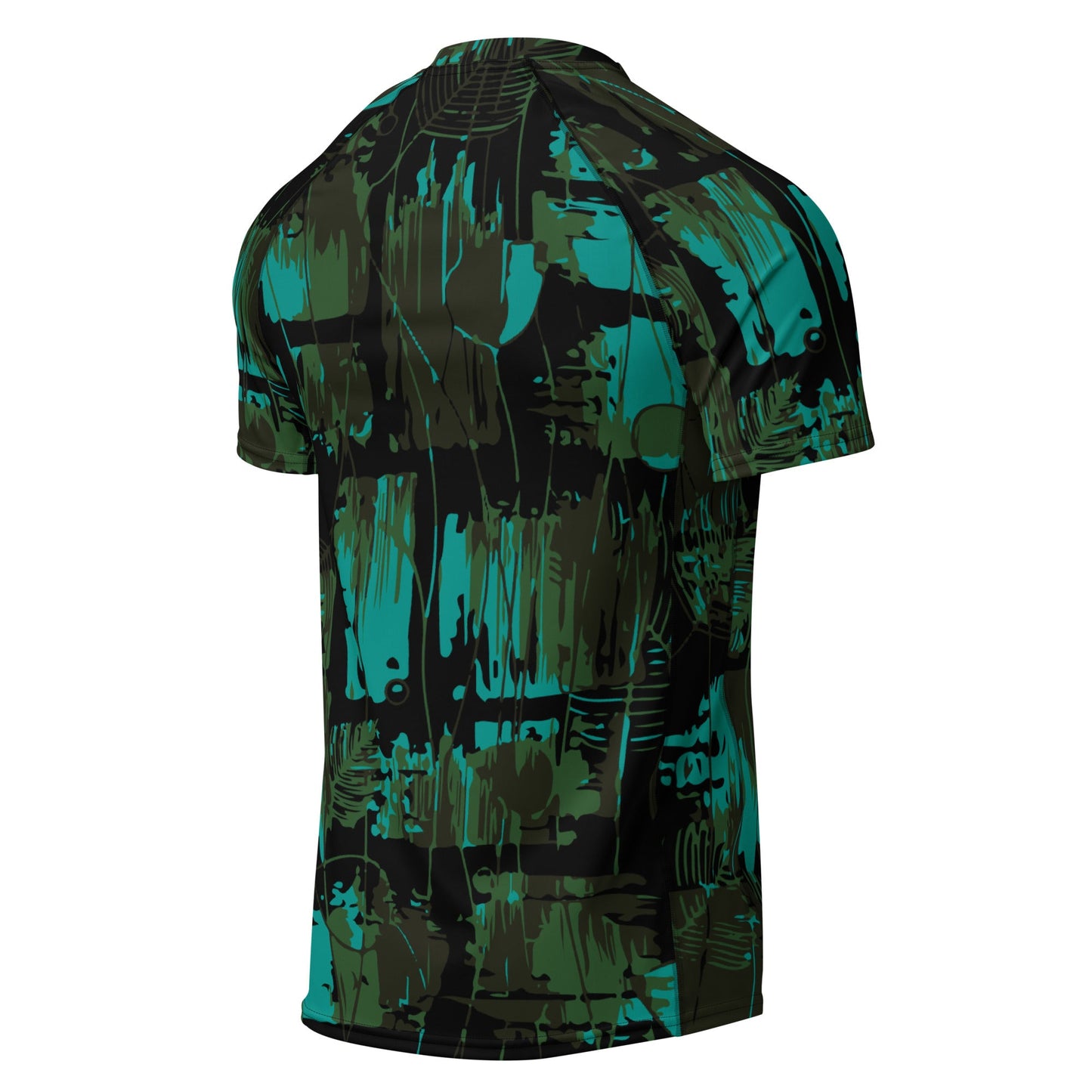NEO Jungle CAMO Mens Short-Sleeve Rash Guard