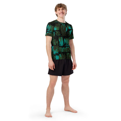 NEO Jungle CAMO Mens Short-Sleeve Rash Guard