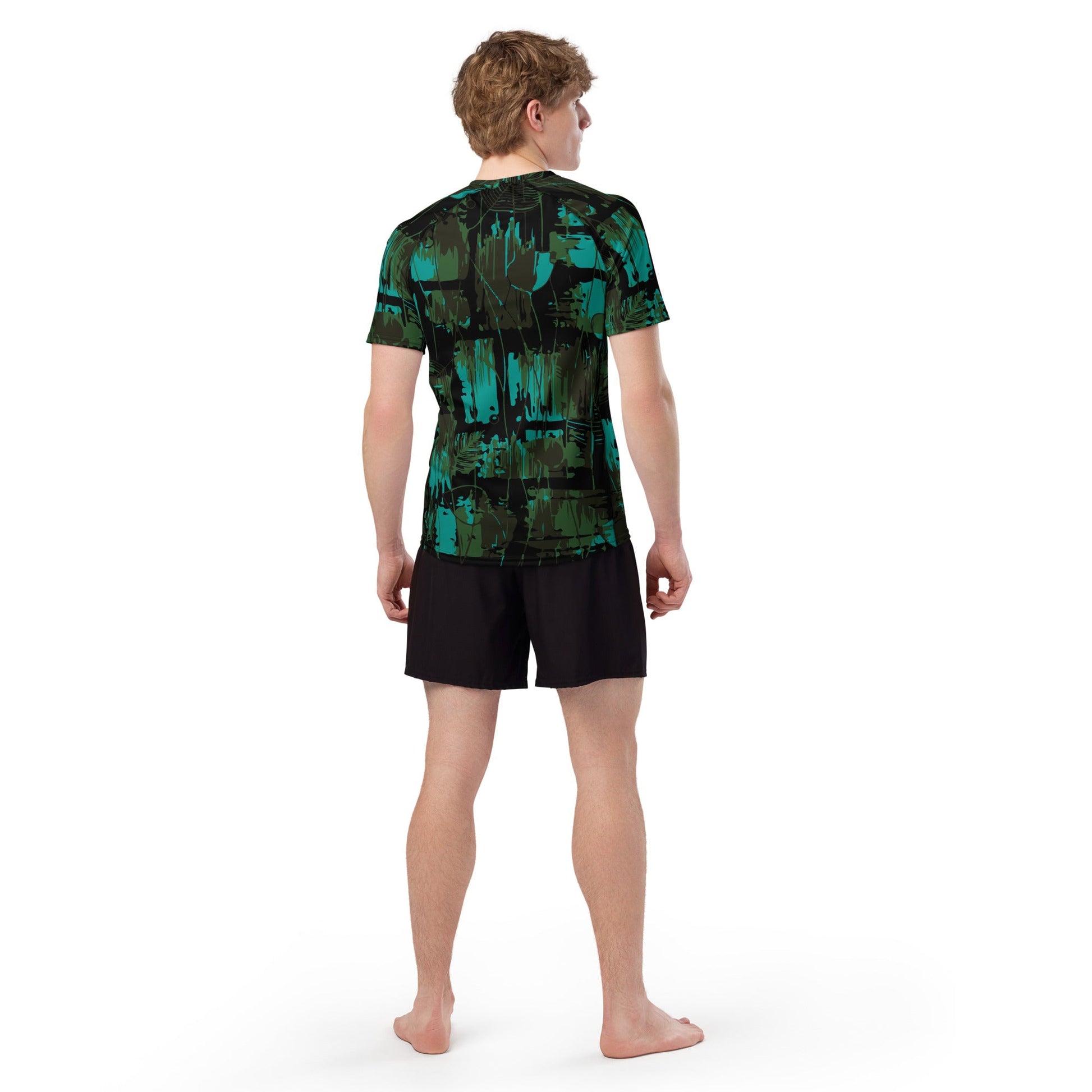 NEO Jungle CAMO Mens Short-Sleeve Rash Guard
