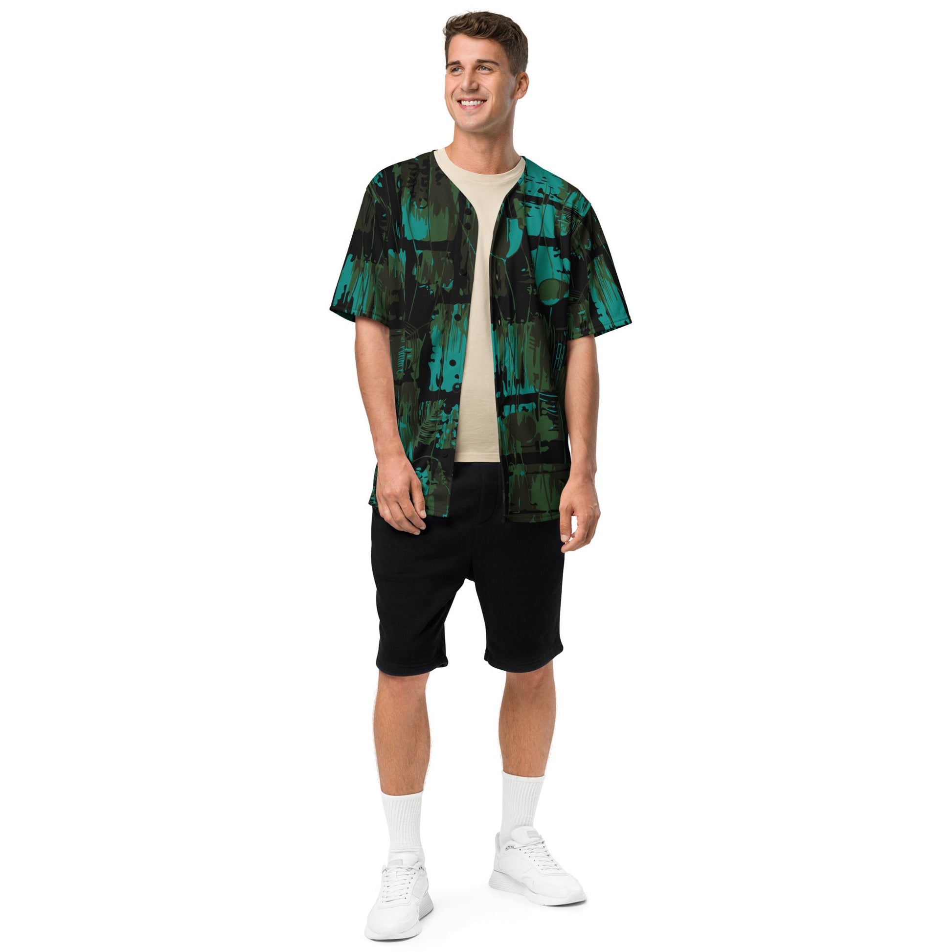 NEO Jungle CAMO Recycled baseball jersey - Baseball Jerseys