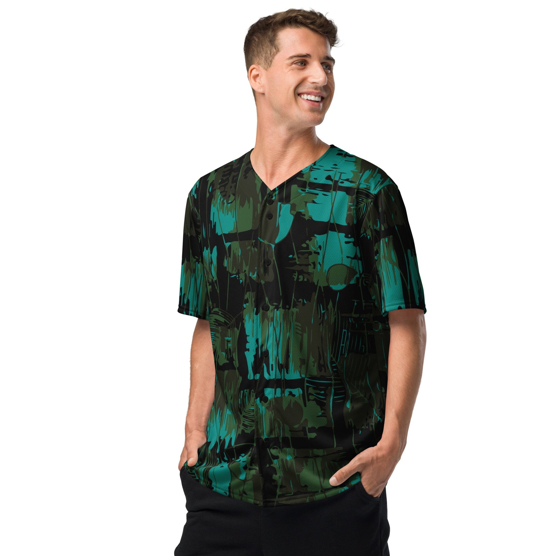 NEO Jungle CAMO Recycled baseball jersey - Baseball Jerseys