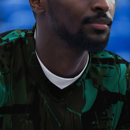 NEO Jungle CAMO Recycled unisex sports jersey - Sports Jerseys