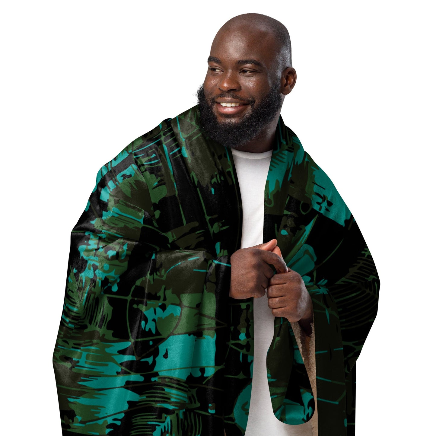 NEO Jungle CAMO Sherpa Blanket