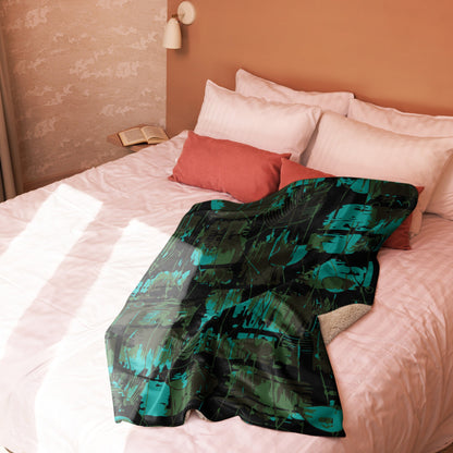 NEO Jungle CAMO Sherpa Blanket