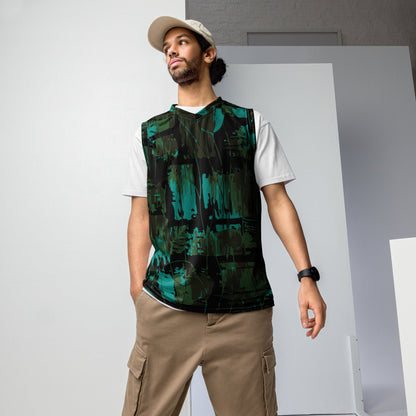 NEO Jungle CAMO Unisex Basketball Jersey - 2XS