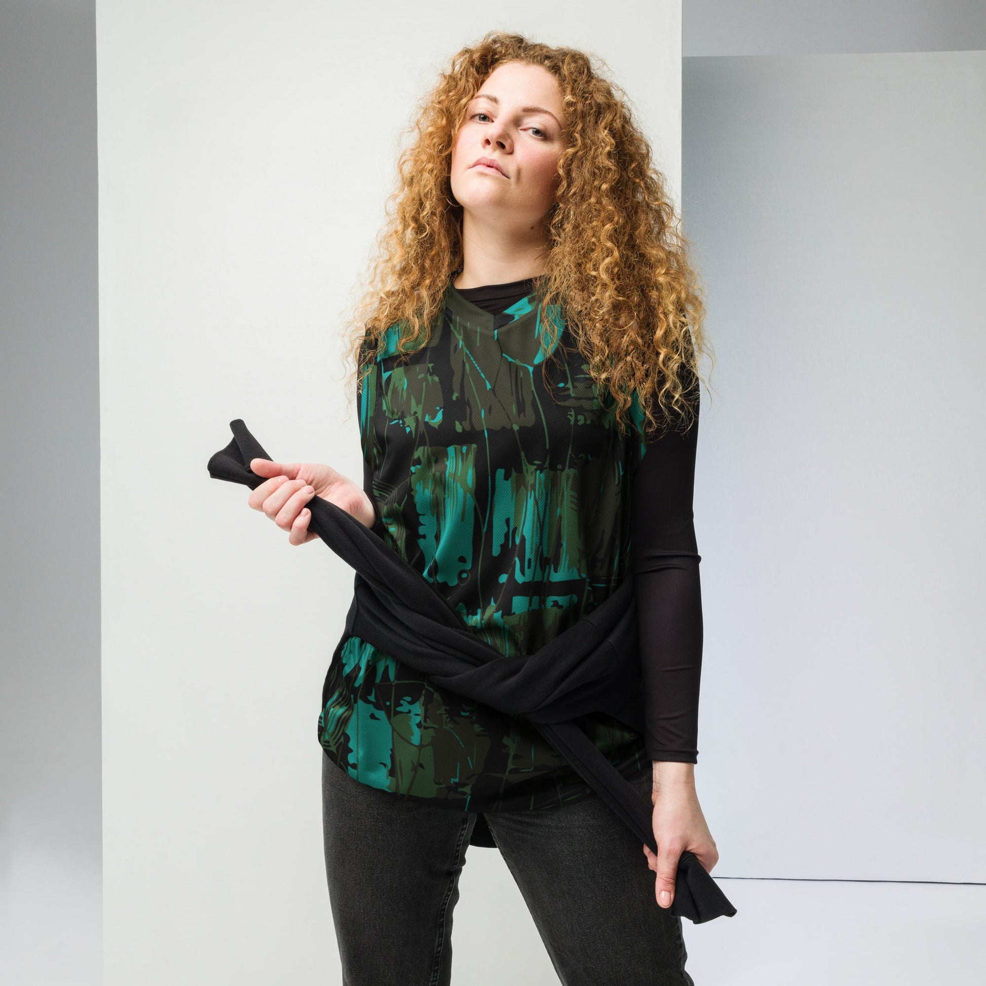 NEO Jungle CAMO Unisex Basketball Jersey