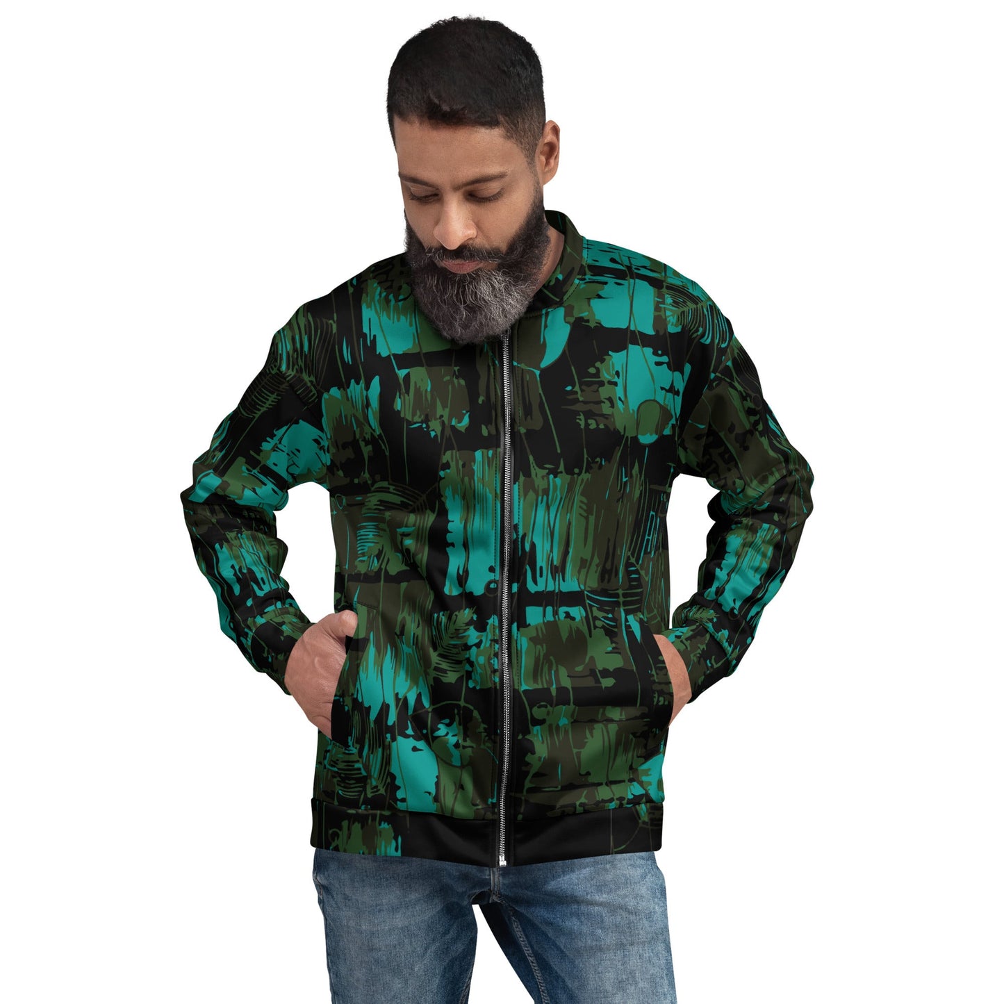 NEO Jungle CAMO Unisex Bomber Jacket - XS - Jackets