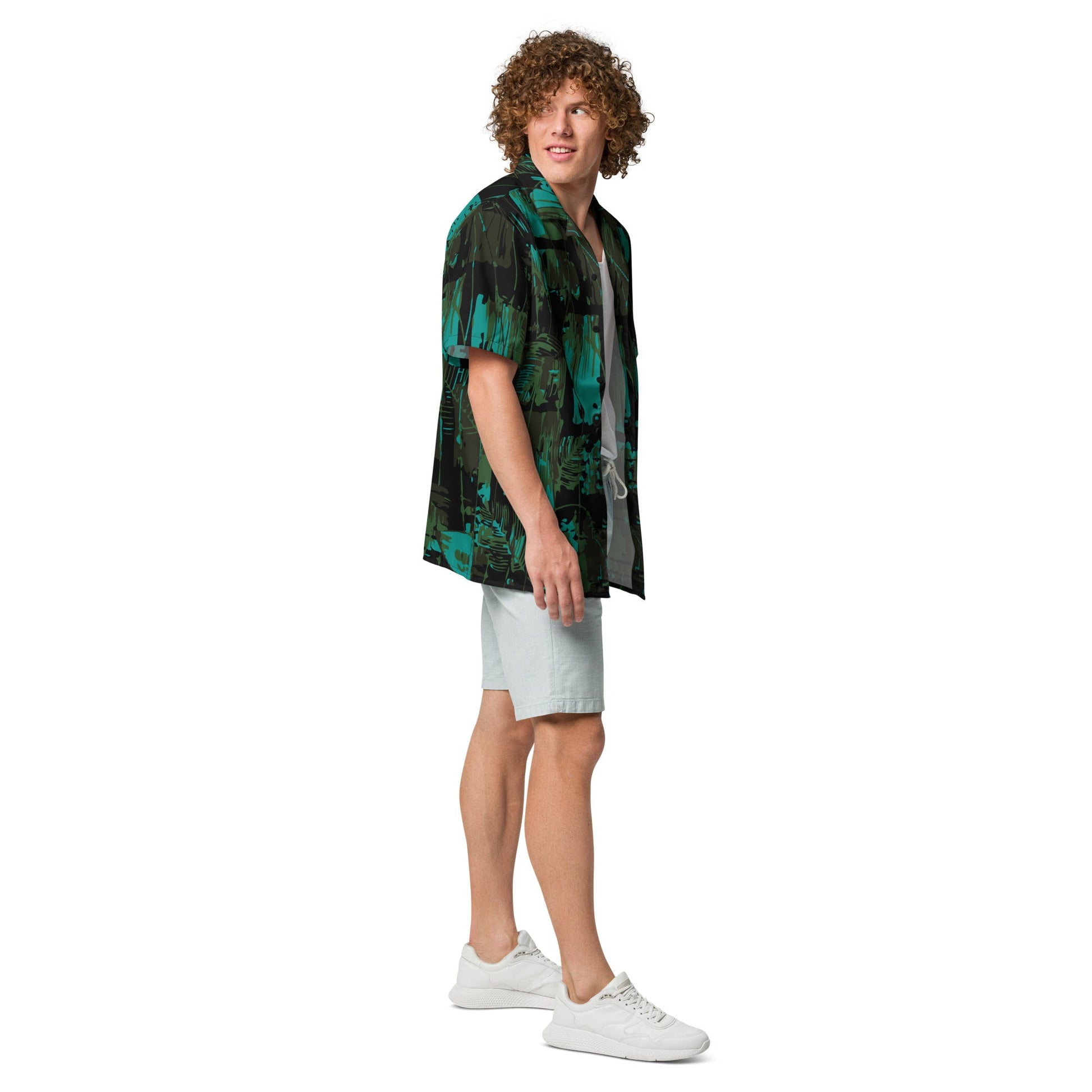 NEO Jungle CAMO Unisex button shirt - Button Shirts