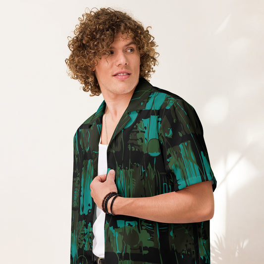 NEO Jungle CAMO Unisex button shirt - Button Shirts