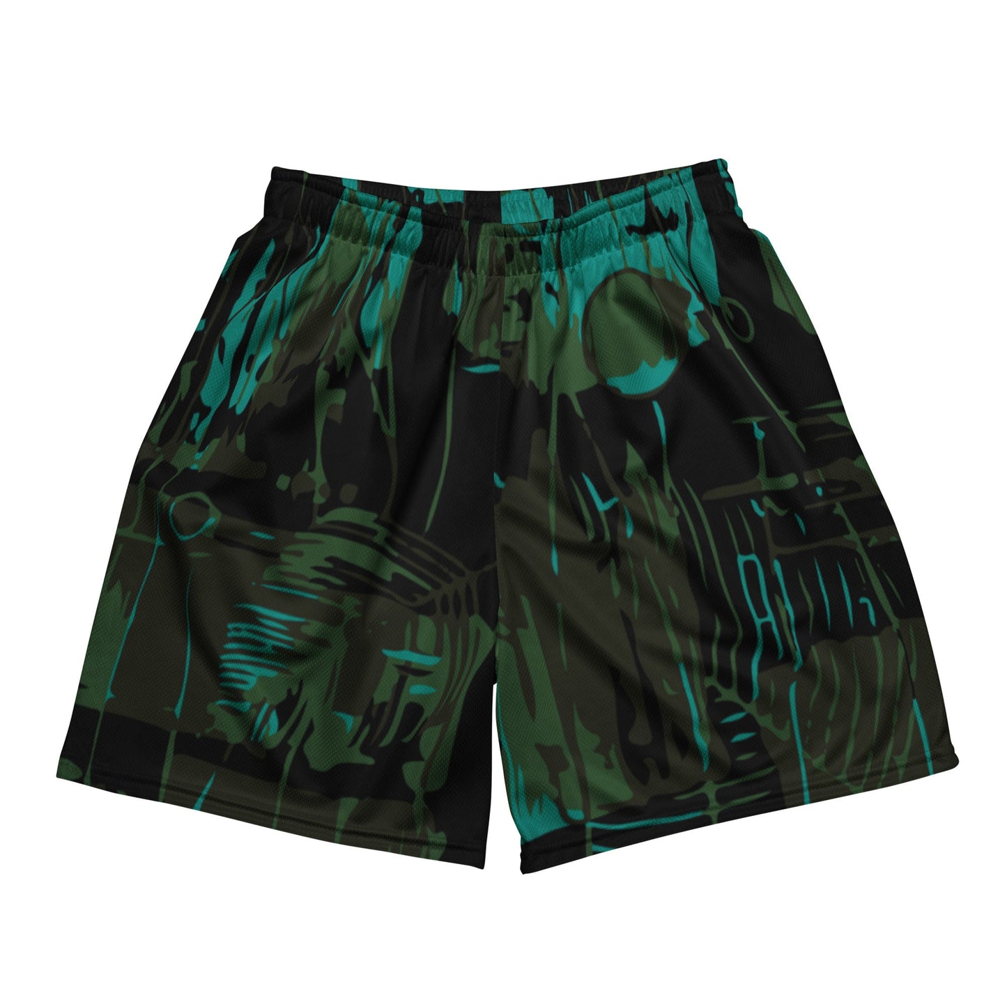 NEO Jungle CAMO Unisex Mesh Shorts - 2XS