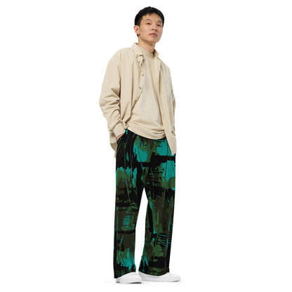 NEO Jungle CAMO unisex wide-leg pants - Wide-leg Pants