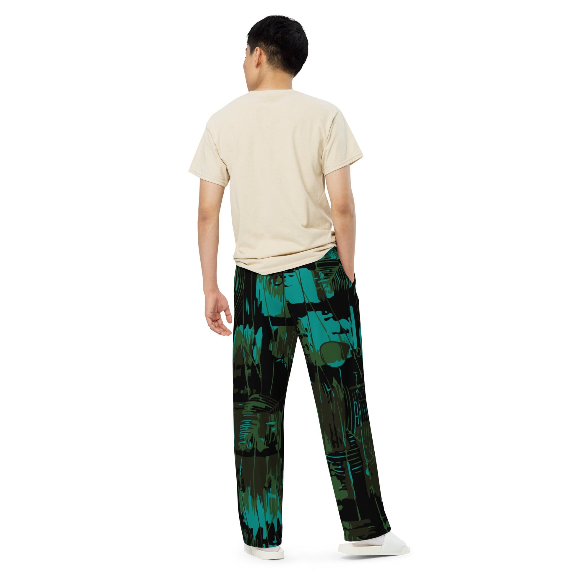 NEO Jungle CAMO unisex wide-leg pants - Wide-leg Pants