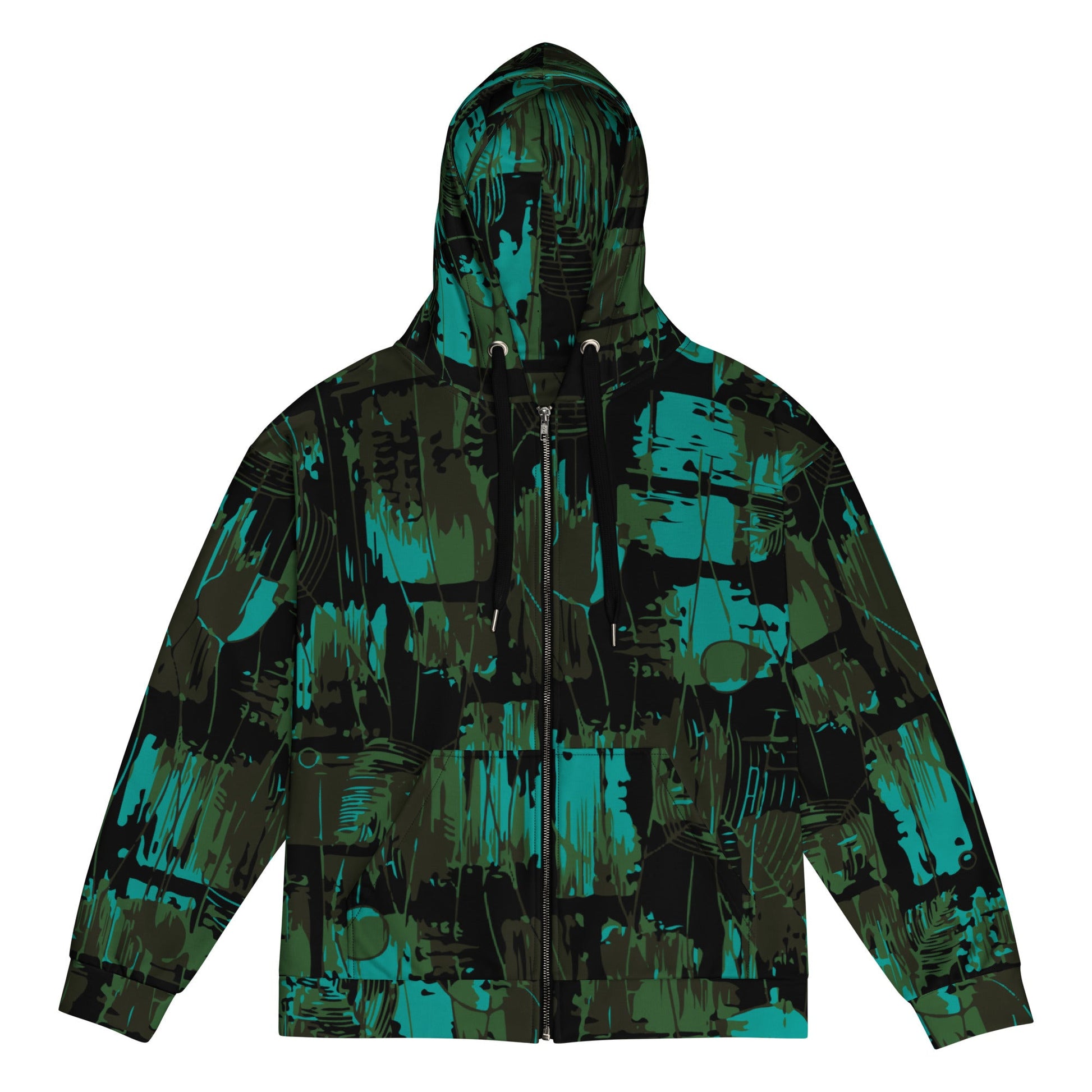 NEO Jungle CAMO Unisex zip hoodie - 2XS - Zip Hoodies