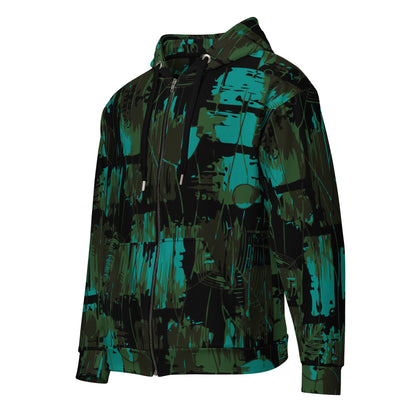 NEO Jungle CAMO Unisex zip hoodie - Zip Hoodies