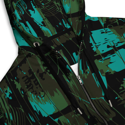 NEO Jungle CAMO Unisex zip hoodie - Zip Hoodies