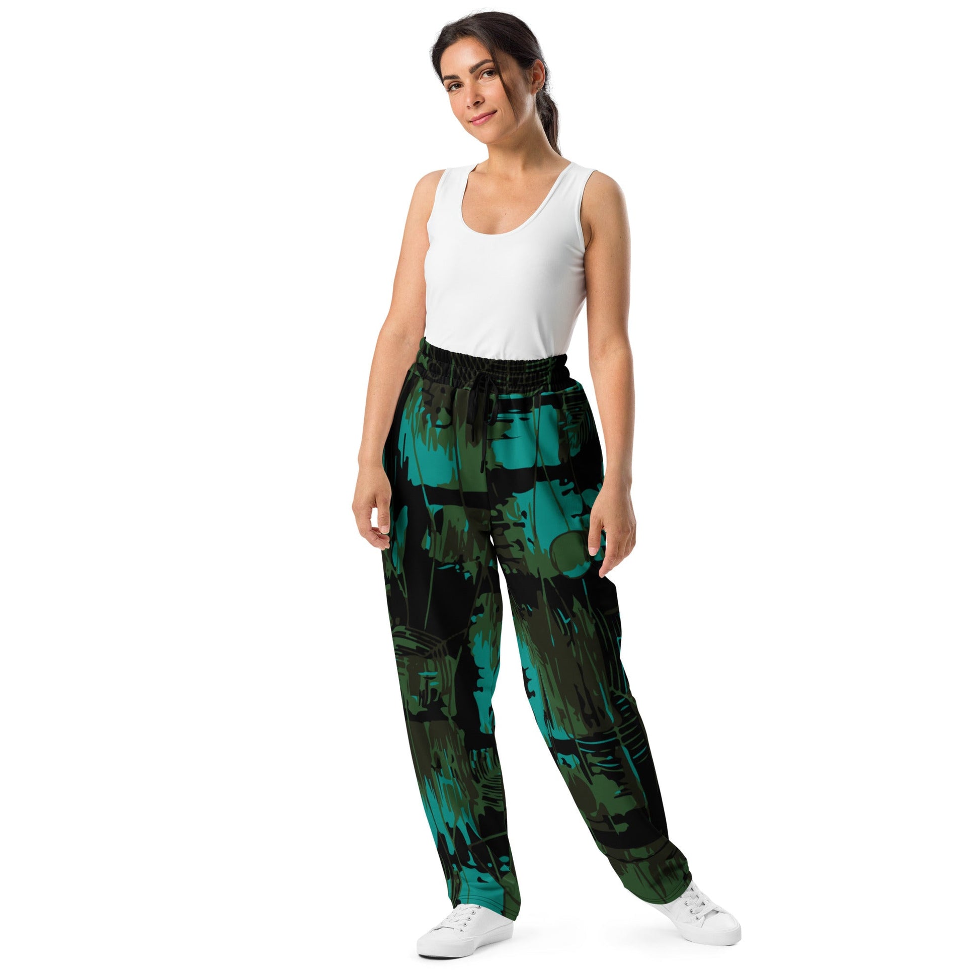 NEO Jungle CAMO Wide-leg joggers - Joggers