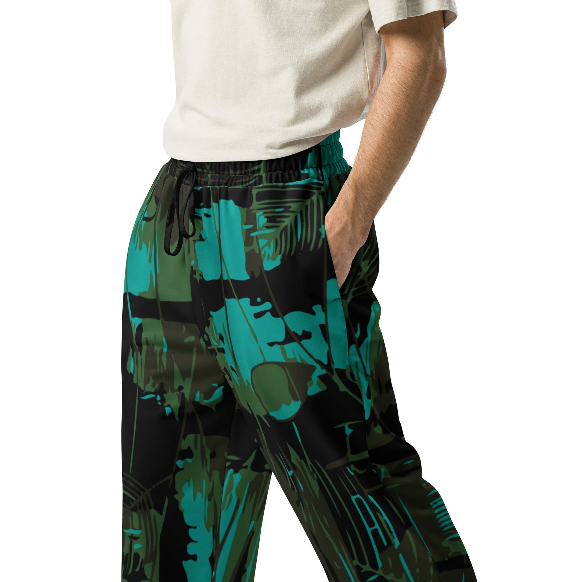 NEO Jungle CAMO Wide-leg joggers - Joggers