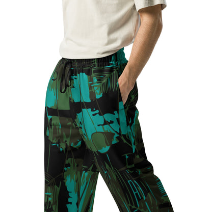 NEO Jungle CAMO Wide-leg joggers - Joggers