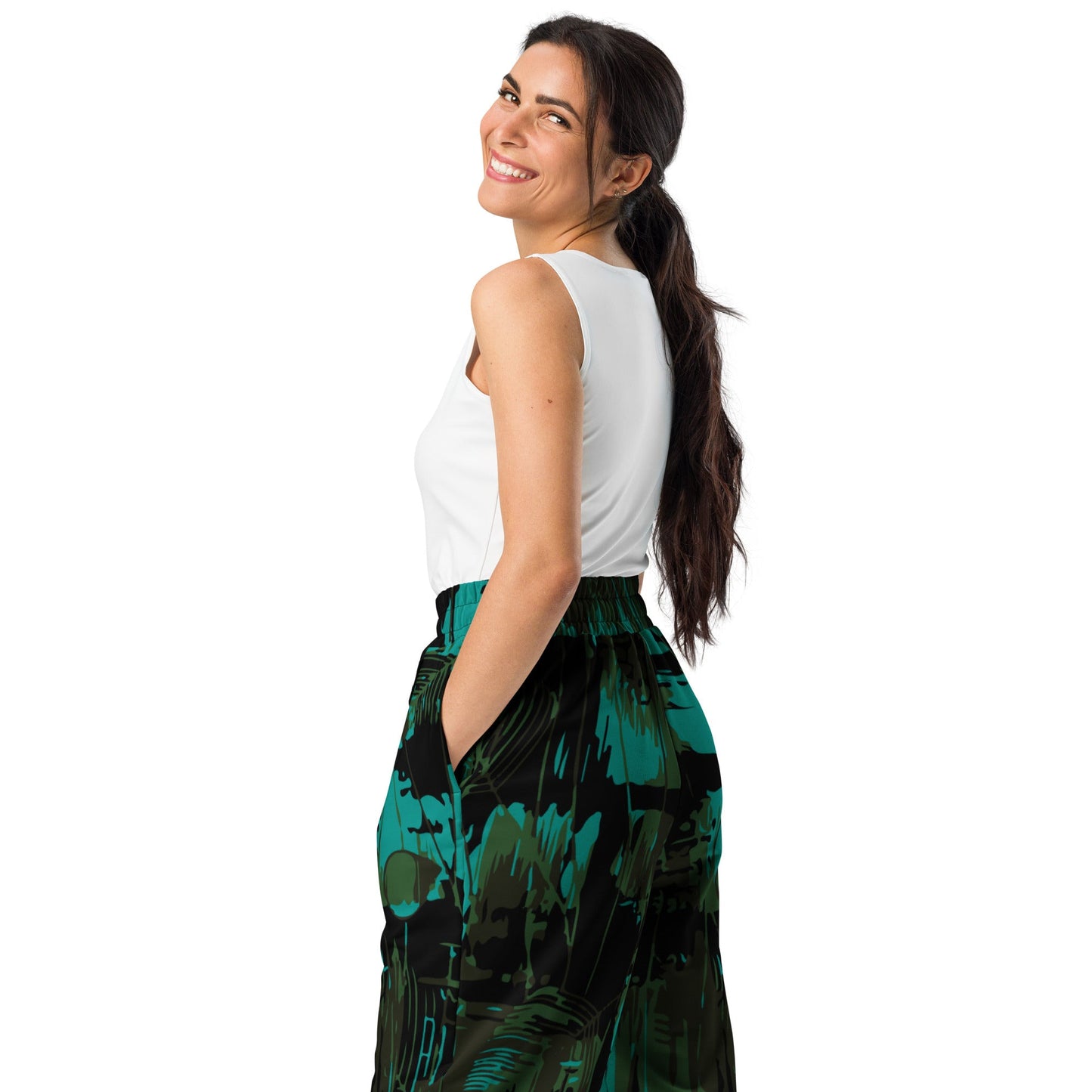 NEO Jungle CAMO Wide-leg joggers - Joggers