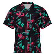 Neon Shatter CAMO Unisex American Football Jersey