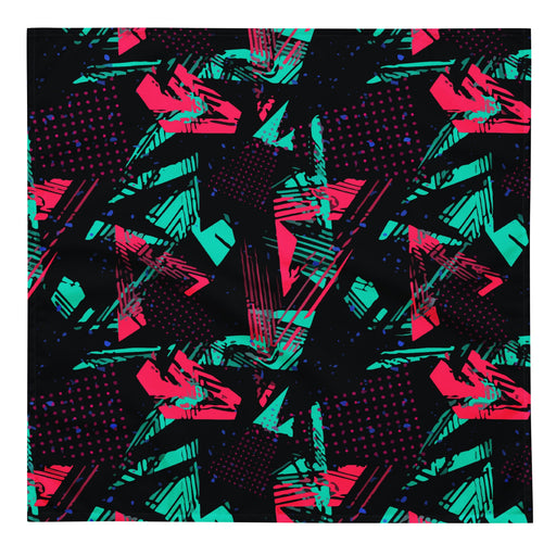 Neon Shatter CAMO Bandana - L - Head