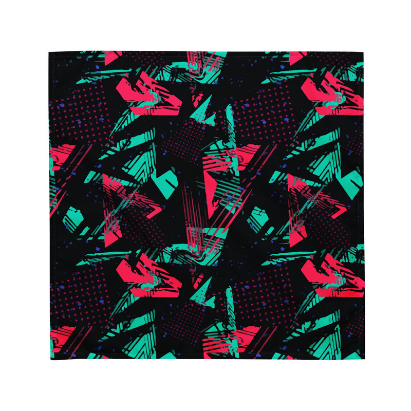 Neon Shatter CAMO Bandana - M - Head