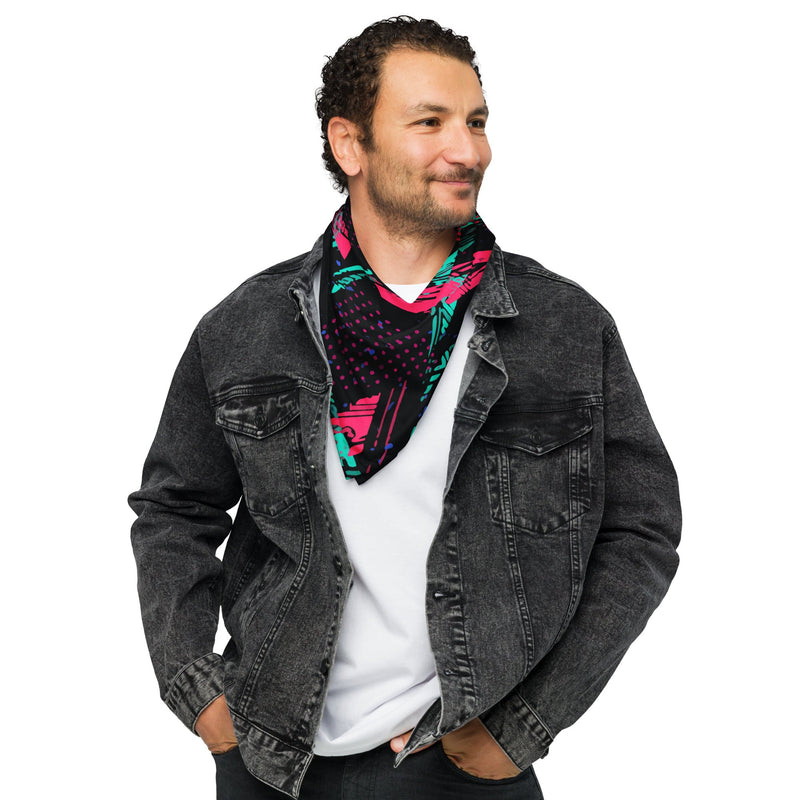 Neon Shatter CAMO Bandana - Head